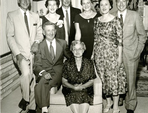 Albert and Lillian Marous with Their Adult Children 1958